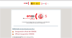Desktop Screenshot of 5enise.webcastlive.es